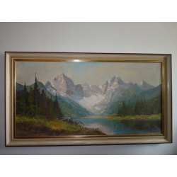 Hans Grabner: Pleso pod Sopalisom v Dolomitoch